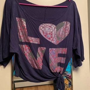 Women’s Off The Shoulder Crop Top